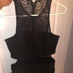 Black dressy jumpsuit